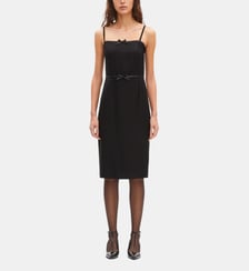 Robe courte avec détails de nœuds The Kooples