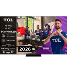 TV Mini LED 85C79L (2026) 85" (215 cm) - Expérience Gaming, 144Hz, système sonore Bang & Olufsen TCL
