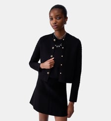 Cardigan avec détails tressés Liu Jo