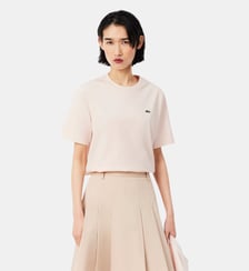 T-shirt relaxed fit coton doux Lacoste