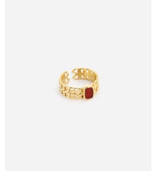 Bague Neiva  en Acier doré Zag Bijoux