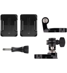 Fixation frontale + latérale pour casque Gopro