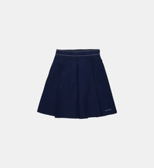 Jupe plissée avec logo Marni