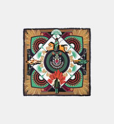 Foulard à motifs MACHU PICHU Wild