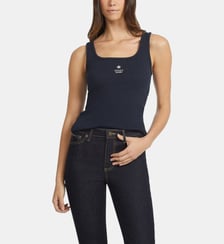 Débardeur slim étoile brodée Guess Jeans