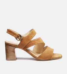 Sandale lasson - cuir velours Charles Kammer