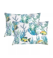 Lot de 2 taies percale de coton Garnier Thiebaut