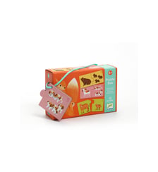 Puzzles duo-trio - Bébés animaux Djeco