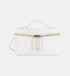 Sac à main boite Milano en cuir grainé Lancaster