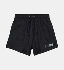 Maillot de bain boxer avec Numeric logo MM6 Maison Margiela