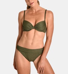 Bas de maillot culotte Mauve Livia