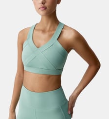 Brassière de sport Umay Maintien moyen bretelles coussinets amovibles Born Living Yoga