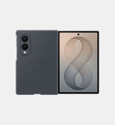 Pack coque silicone magnétique Graphite + protège écran Fold 8 Samsung