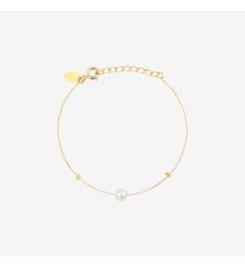 Bracelet perle de culture blanche - queen sea Caroline Najman