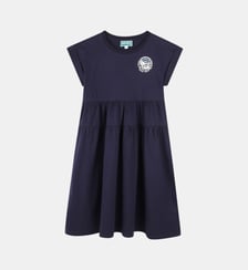 Robe avec découpe taille Kenzo Kids