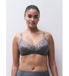 Soutien-gorge sans armature maintien broderie florale Chantelle