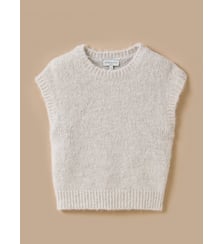 Pull sans manches  laine et alpaga Cyrillus