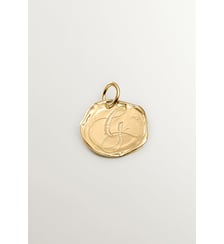 Charme artisanal en 925 plaqué argent 18K en or jaune 18K Aristocrazy