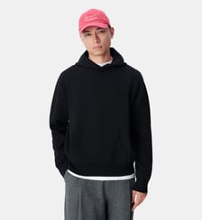 Pull capuche tricot poche kangourou Ikks