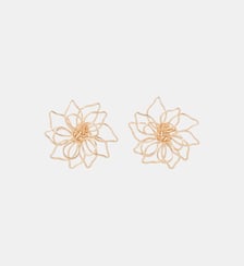 Boucles d'oreilles fleurs dorées Balaboosté