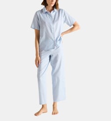 Pyjama col classique en satin, Missdott Laurence Tavernier
