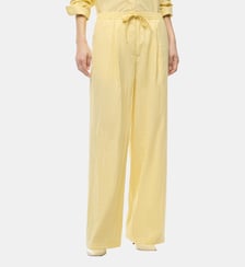 Pantalon à rayures avec cordon de serrage à la taille Pinko