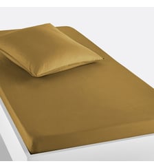 Drap housse enfant uni en coton lavé La Redoute Interieurs