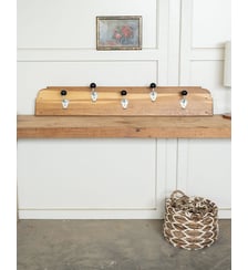 Grand porte-manteau en bois Max N°482- Produit chiné Debongout