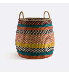 Panier multicolore en herbier La Redoute Interieurs