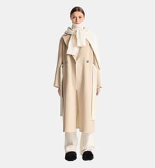 Manteau thylia col tailleur coupe regular Fusalp