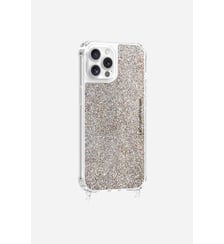 Coque de téléphone paillettes avec anneaux pour iPhone 12 Pro Max La Coque Française