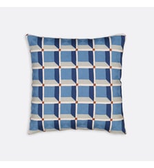Housse de coussin 45x45 cm, coton brodé La Redoute Interieurs