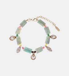 Bracelet perles et pampilles réglable LIDI Hipanema