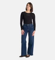 Pantalon LEXYGI loose, large en jeans Le Temps Des Cerises