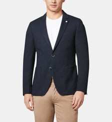 Veste en jersey en coton mélangée slim Alex-ST Digel