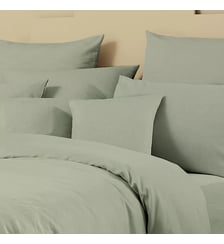 Taie d'oreiller lin & coton Garnier Thiebaut