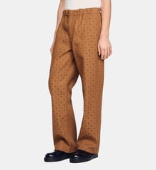 Jean large jacquard Square Cross Sandro