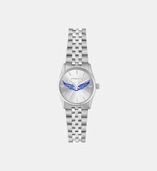 Montre Small j Argenté, Bleu ZVW1311 Zadig&Voltaire