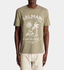 T-shirt imprimé Balmain Plage Balmain