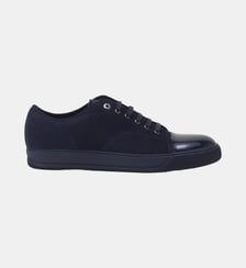 Sneakers Dbb1 En Suede Et Cuir Vernis Lanvin