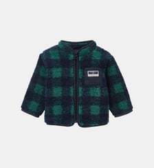 Gilet carreaux en sherpa Cyrillus