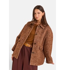 Manteau En Laine Mélangée Danny Maison 123