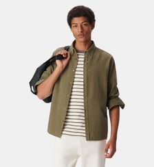 Chemise easy velours milleraies Ikks