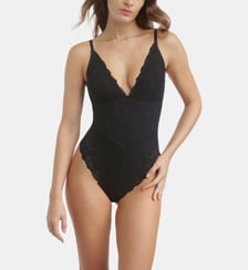 Body gainant déclicat en dentelle Silhouette Dim