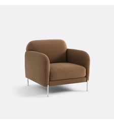 Fauteuil en velours mat La Redoute Interieurs