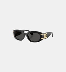 Lunettes de soleil Ovale DG4502 Dolce & Gabbana