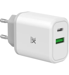 Chargeur secteur 30W USB-C et USB-A PowerDelivery Xmoove