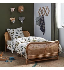 Housse de couette, 30% coton recyclé La Redoute Interieurs