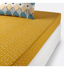 Drap housse imprimé La Redoute Interieurs