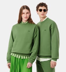 Sweatshirt loose fit molleton épais Lacoste